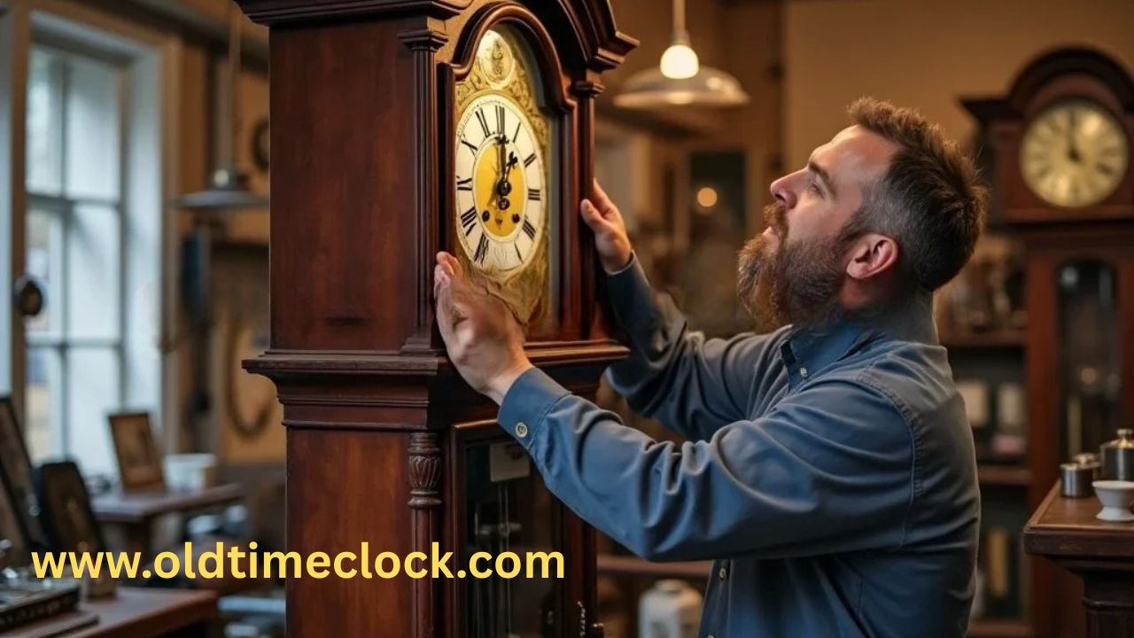 grandfather clock adjustment