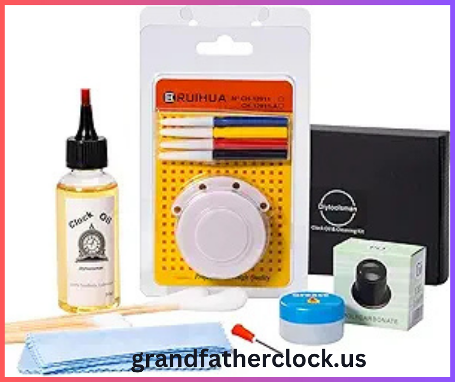 Horace Whitlock’s Clock Oil Kit – All-in-One Clock Maintenance Solution