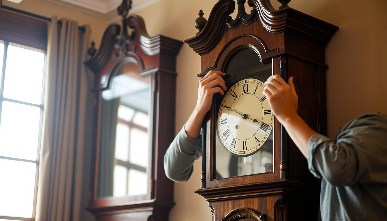 How to Set the Time On a Grandfather