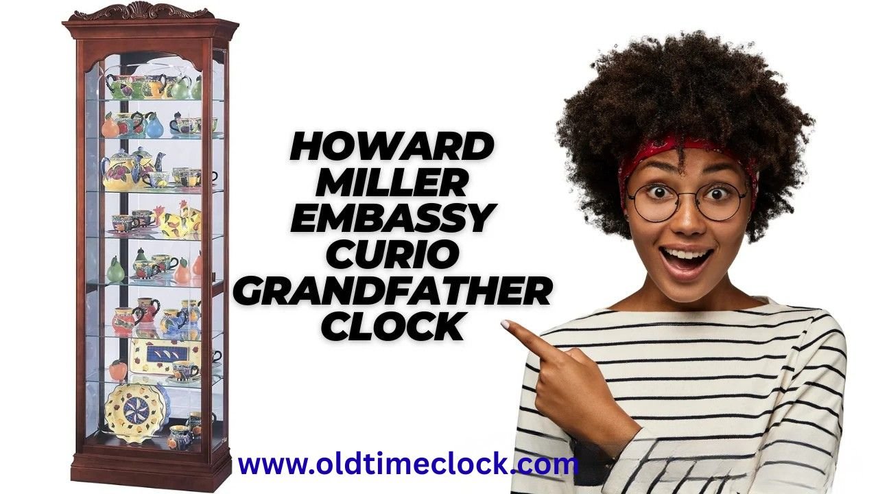 Howard Miller Embassy Curio Grandfather Clock