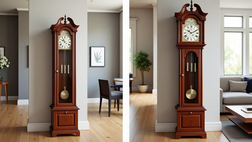 Granddaughter vs Grandfather Clock