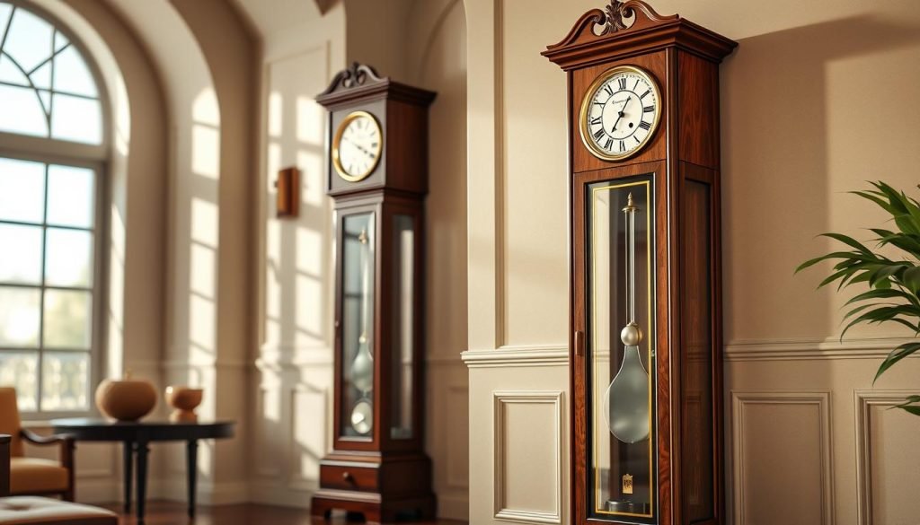 Generate an image of the Howard Miller Park Avenue Limited Edition floor clock