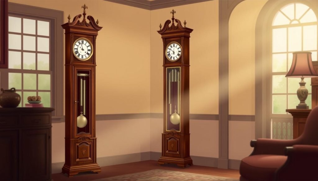 Image of Jonathan Grandfather Clock by Howard Miller