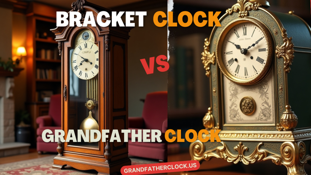 Grandfather Clock vs Bracket Clock 5 Key Differences & 5 Surprising Similarities
