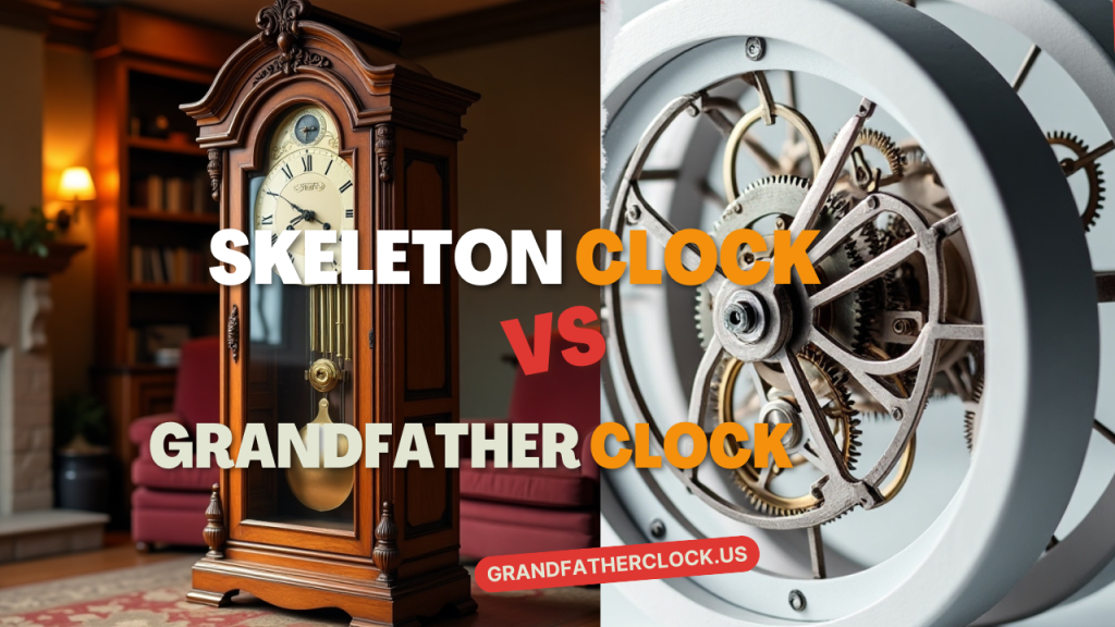 Skeleton Clock vs Grandfather Clock