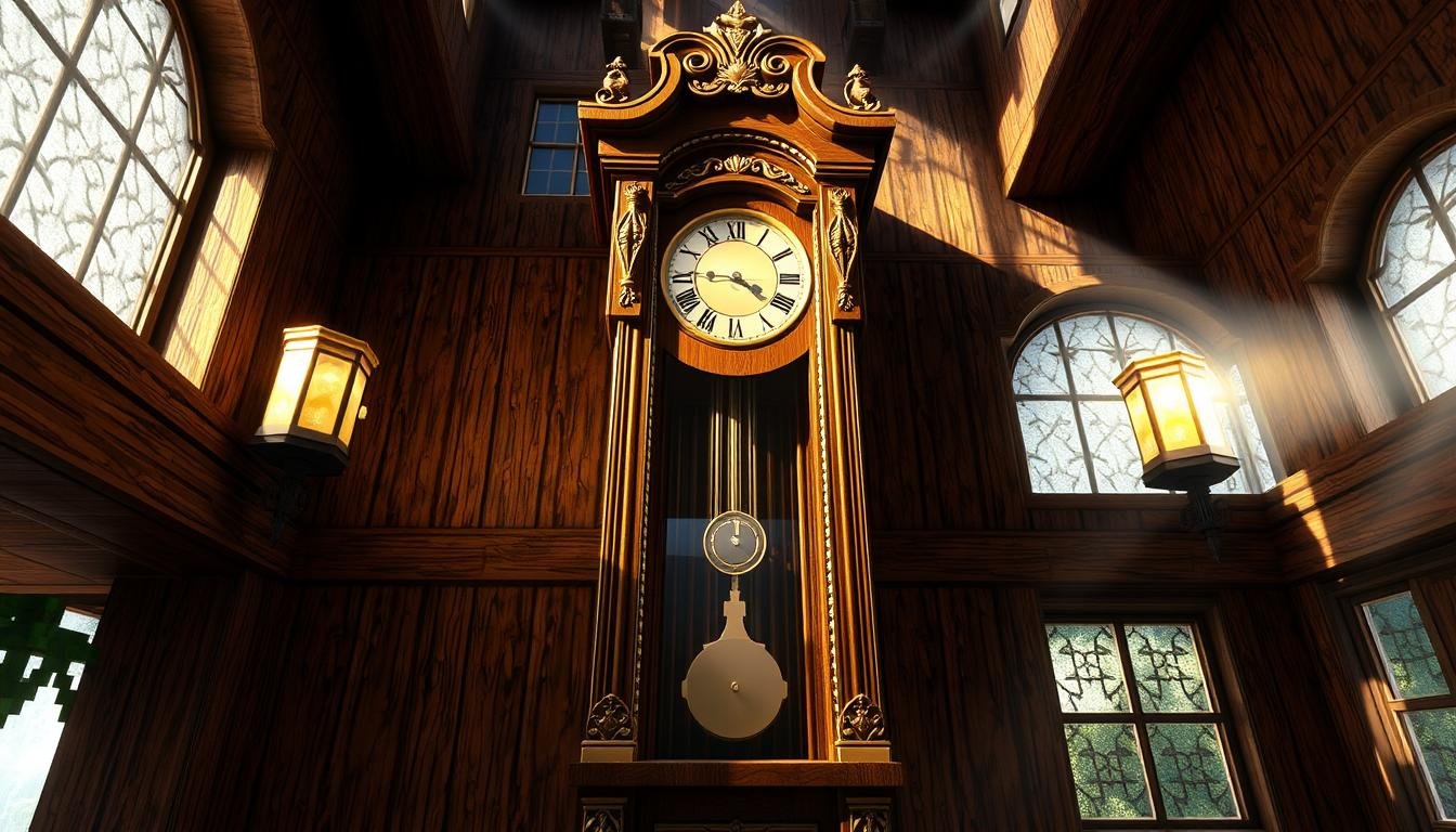 minecraft grandfather clock​