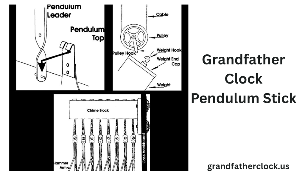Grandfather Clock Pendulum Stick