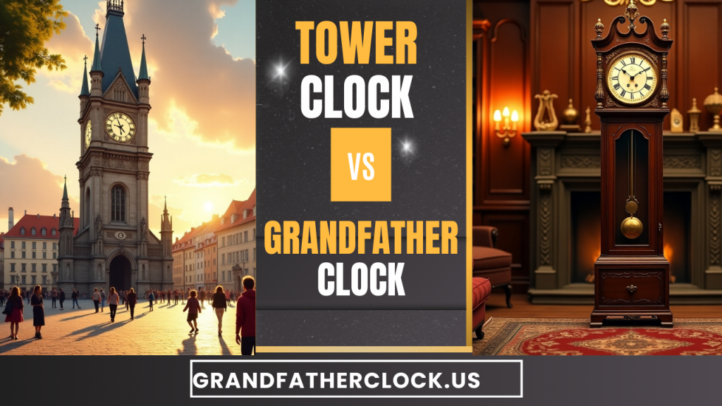 Grandfather Clock or Tower Clock? Time’s Two Titans