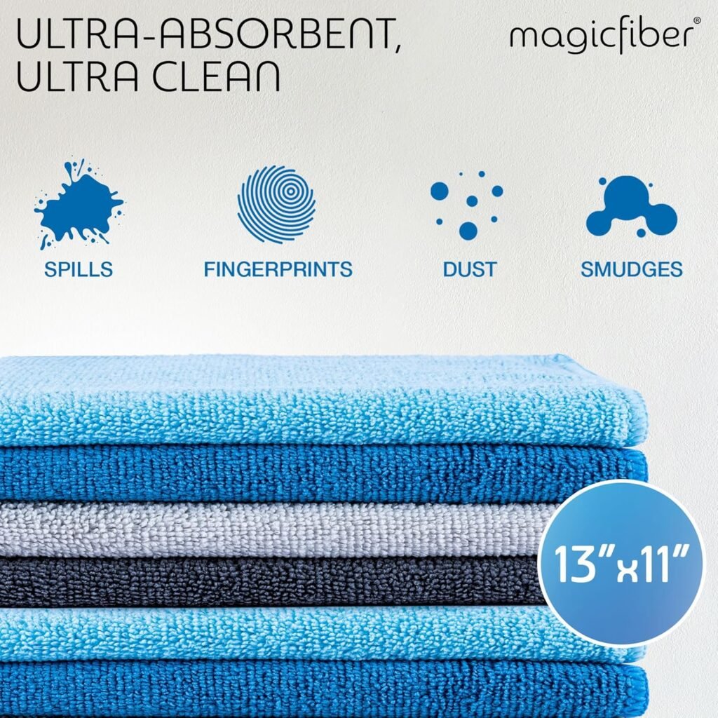 Eco-Fused Double-Sided Microfiber Cloths for Antique Clock Cleaning