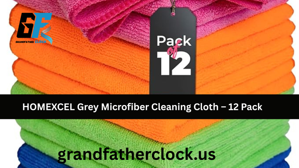 Eco-Fused Double-Sided Microfiber Cloths for Antique Clock Cleaning

