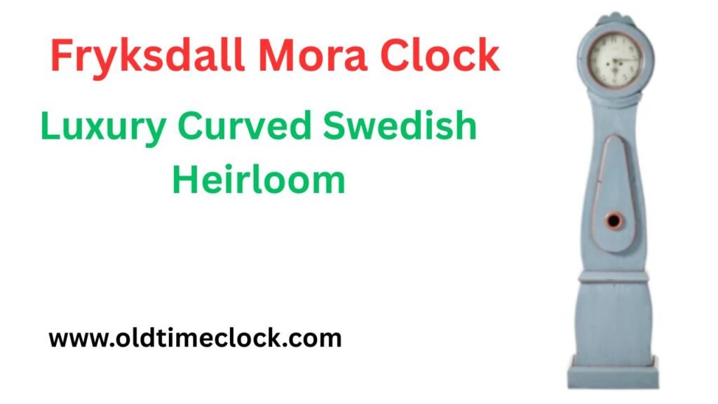 Fryksdall Mora Clock – The Luxury Carved Swedish Heirloom