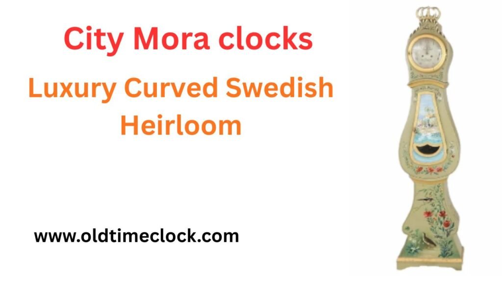 City Mora Clock – Urban Sophistication in Classic Form