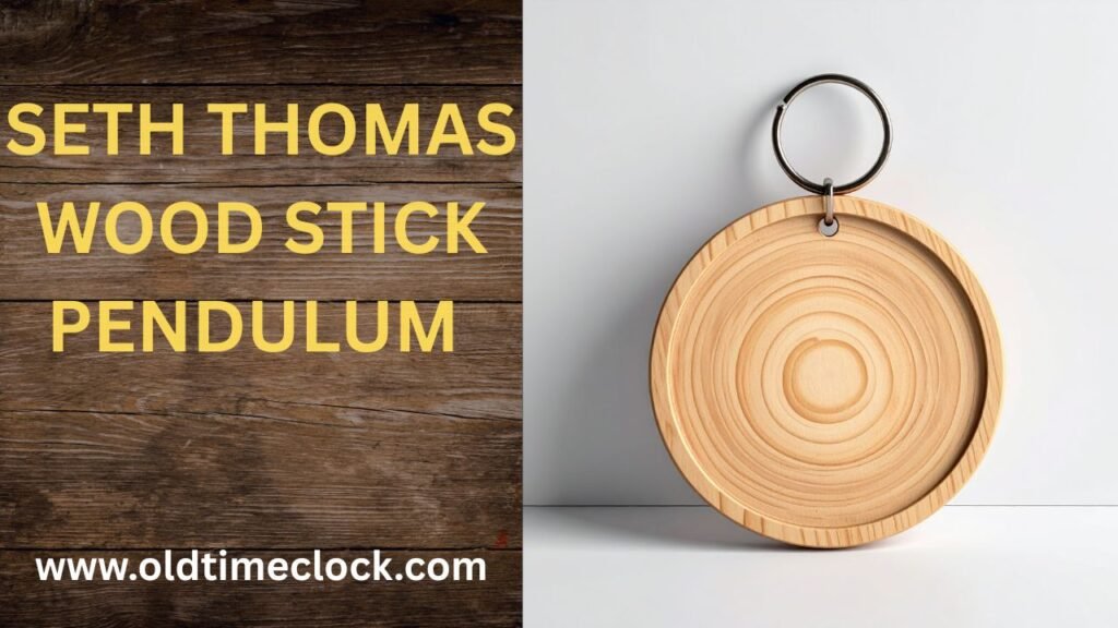 Full grandfather clock pendulum and replacement kit including bob, rod, and parts.