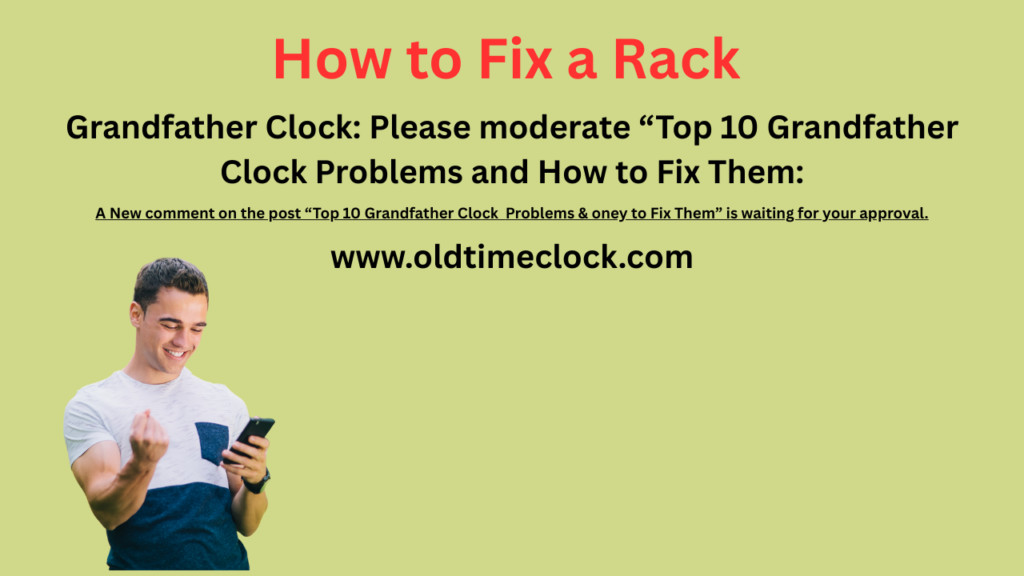 How to Fix a Rack That Won’t Drop Fully onto the Snail