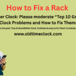 How to Fix a Rack That Won’t Drop Fully onto the Snail