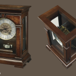 Howard Miller Emporia Mantel Clock Cherry Finish